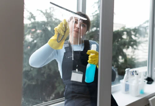 Nettoyage de vitres intérieures et extérieures à la Selve